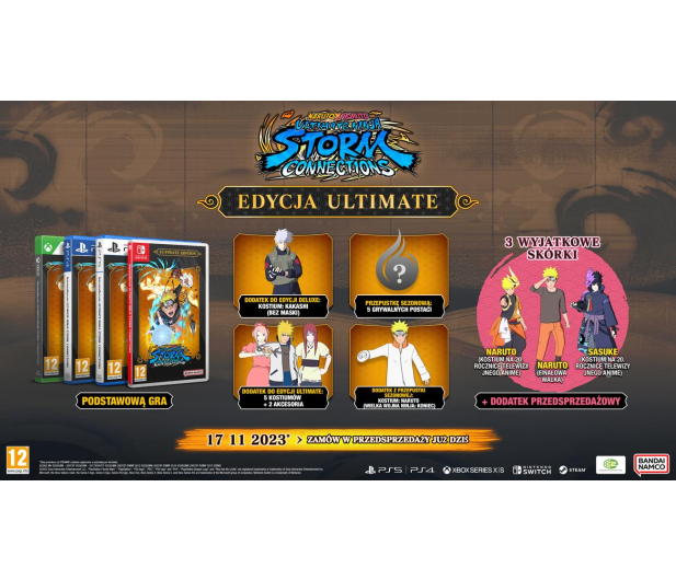 NARUTO X BORUTO Ultimate Ninja STORM CONNECTIONS Edycja Ultimate Nintendo Switch - 1178694 - zdjęcie 3